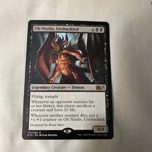 OB NIXILIS, UNSHACKLED x1 mtg LP-NM M15 Magic Core 2015 1 Rare - Picture 1 of 12