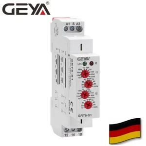 GEYA Asymmetrischer Zyklus EIN/AUS Timer Relais Relay Schalter 16A AC/DC 12-240V - Picture 1 of 13