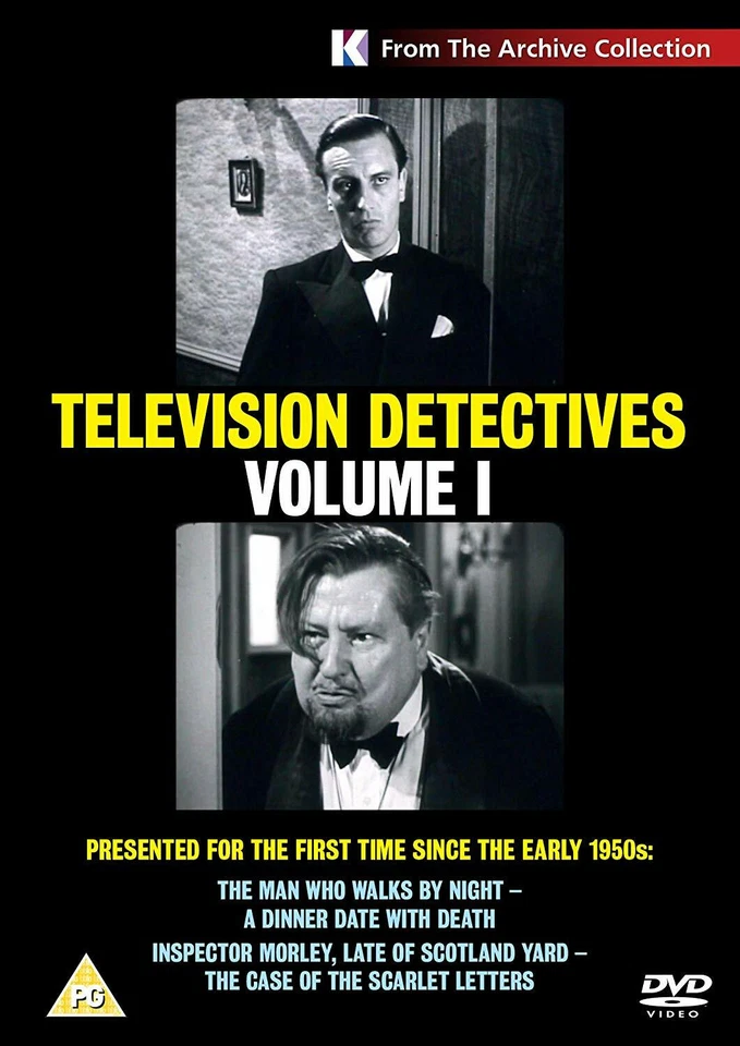 Television Detectives Volume 1 DVD Man Who Walks By Night Date with Death - Image 1 of 1