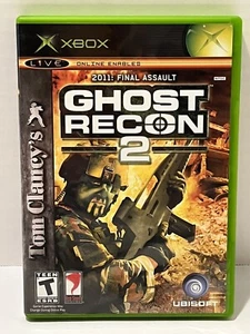 Tom Clancy's Ghost Recon 2 Final Assault (Microsoft Xbox, 2004) Complete Tested - Picture 1 of 7