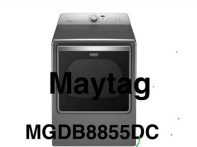 Pickup Only Maytag 8.8-cu ft Reversible Side Swing Door Steam Cycle Gas Dryer - Image 1 of 2