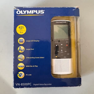 OLYMPUS VN-8500PC Digital Voice Recorder Handheld Memo Dictaphone PC Connection - Picture 1 of 14