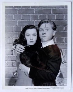 ORIGINAL VINTAGE MOVIE STILL MARTA LINDEN? MICKEY ROONEY YANK AT ETON MGM 1943 - Picture 1 of 1