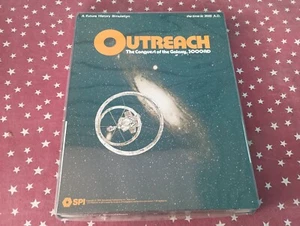SPI OUTREACH The Conquest of the Galaxy 3000AD WAR Game Played Copy - Picture 1 of 2
