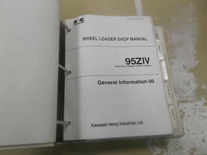 Kawasaki 95ZIV Wheel Loader Cummins NTA855-C Engine Shop Service Repair Manual - Picture 1 of 1