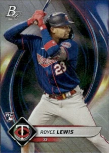 2022 Bowman Platinum #34 Royce Lewis RC Minnesota Twins Baseball - Picture 1 of 2