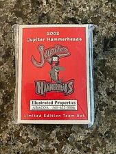2002 Jupiter Hammerheads set (w/rare SP cards, local celebrities, coupon!) 