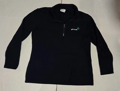 Girl Scouts of America 1/4 Zip Pullover Sweatshirt l/ jacket Womens Medium - Image 1 of 3