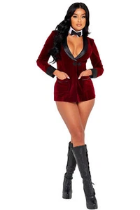 Roma Playboy Smoke Lounge Madam Adult Women Costume Pb141 - Picture 1 of 3