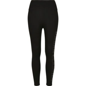 Urban Classics Ladies High Waist Branded Leggings Sporthose high waist hauteng - Picture 1 of 18