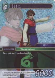 FINAL FANTASY TCG Bartz 1-081R FOIL ITA NEW RARE MINT PROMO - Picture 1 of 1