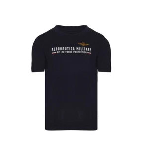 T-Shirt Bambino Aeronautica Militare Modello TS23JR T-Shirt Blu AM E2023 - Picture 1 of 1