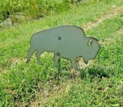 BUFFALO Metal Garden Stake  - Image 1 of 3