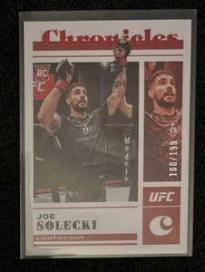 2023 Panini Chronicles UFC Joe Solecki Rookie /199 RC - Picture 1 of 2