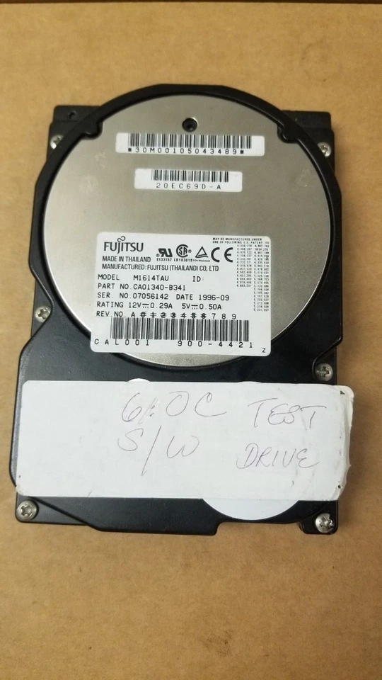 Fujitsu M1614TAU 1.9GB 3.5 5400RPM IDE Hard Drive - Image 1 of 1