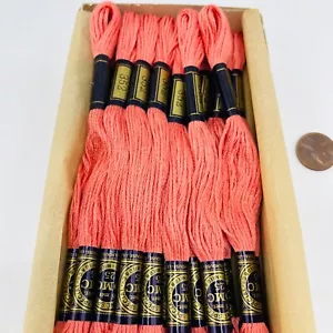 De colección Dullfus Mieg & Cie DMC 15 madejas y caja salmón coral 352 - Imagen 1 de 6