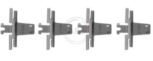 ACCESSORY KIT, DISC BRAKE PAD A.B.S. 1018Q FRONT AXLE,REAR AXLE FOR CHEVROLET,DA - Picture 1 of 2