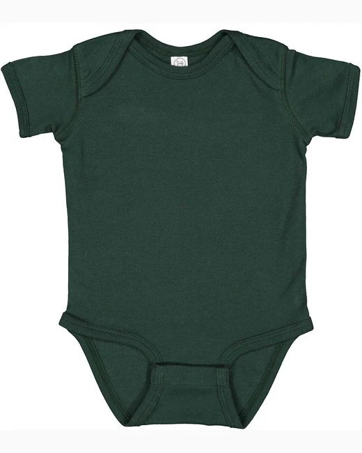 Rabbit Skins 4400 Infant Baby Rib Bodysuit - Image 1 of 1