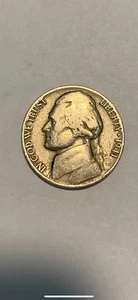 Jefferson 1941 níquel sin marca de ceca - Imagen 1 de 2