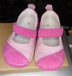 NIB Pipit "Jill" Mary Jane Baby/Toddler Shoes Raspberry/Rose sz 21-22/5.5 - Picture 1 of 8