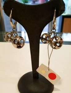 Roberto Giannotti Ohrringe Ruf Engel Doppelkugel Silber SFA29 30% RABATT - Bild 1 von 5