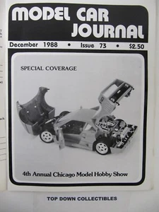 Revista Model Car Journal diciembre 1988 Austin-Healey Sprite/'58 Edsel AD - Imagen 1 de 2