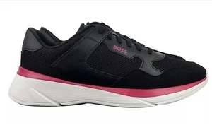 HUGO BOSS Herren Sneaker Gr. 45 Schuhe Laufschuhe Schwarz Sneakers Leicht - Bild 1 von 4