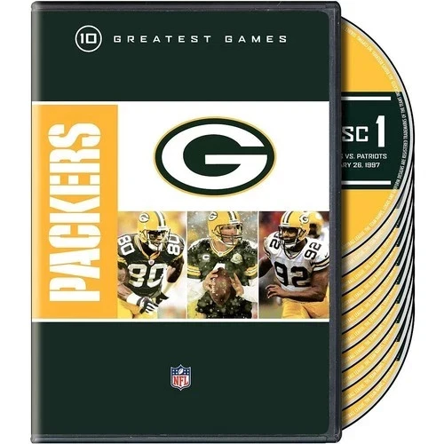 Packers - 10 Greatest Games (DVD Boxset) - Bild 1 von 1