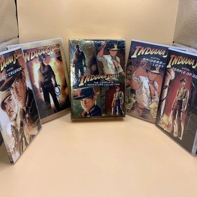 Indiana Jones The Complete Adventure Collection DVD Set - #13966 - Used - Image 1 of 4