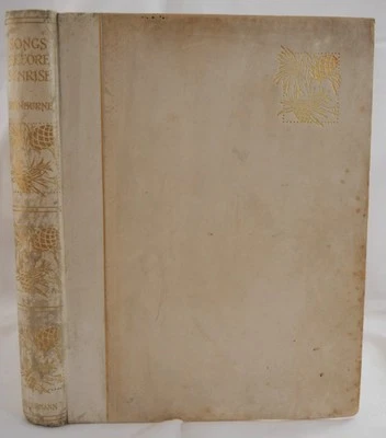 Algernon Charles Swinburne Songs Before Sunrise 1909 limited edition hardback - Image 1 of 4