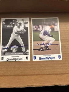 Johnny Damon Signed Royals Oversized Card, Photo -Guaranteed Authentic - Picture 1 of 4