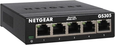NETGEAR 5-Port Gigabit Ethernet Unmanaged Essentials Switch (GS305) - Purple  - Image 1 of 4