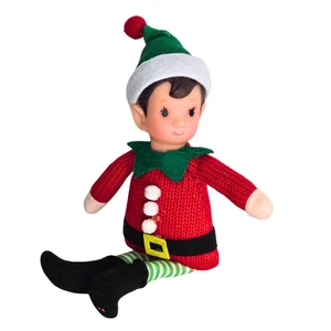 Adorno de árbol de Navidad Wondershop tela elfo - Imagen 1 de 2