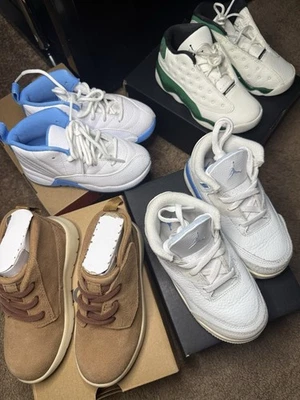 Paquete de zapatos/botas 9c para niños Foto 1 de 4