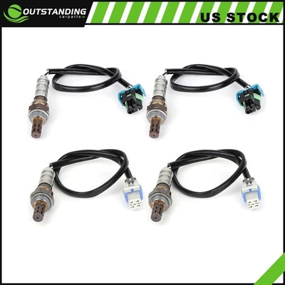 Sensor de oxígeno O2 4 piezas superior e inferior para Chevrolet Corvette 2010-2013 7,0 L 02 Foto 1 de 4