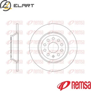 2x BRAKE DISC 61587.00 FOR AUDI A3/Limousine/Sportback/Convertible CZCA 1.4L A3 - Picture 1 of 8