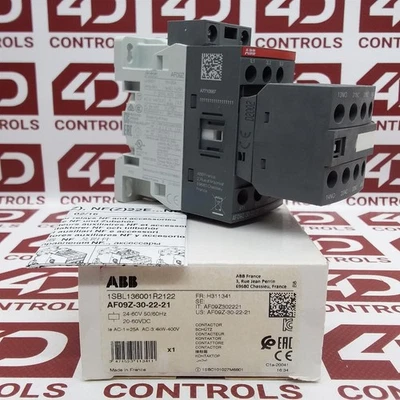 AF09Z-30-22-21 | ABB | Contactor, 3 Pole, 24-60V, 25A, DIN, IP20, Opened (NSO) - image 1 of 2