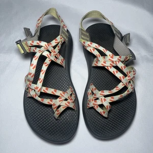 Sandalias clásicas Chaco ZX/2 para mujer talla 8 amarillo prisma naranja deportes con tiras agua - Imagen 1 de 6