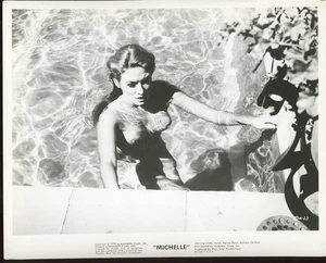LINDA VERAS in MICHELLE Original 1970 8 x 10 Nude Sexploitation Film Still vv - Picture 1 of 1