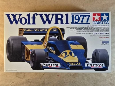 TAMIYA 20064 - WOLF WR1 1977 - 120 - Con fotoincisioni - Nuovo - Immagine 1 di 2