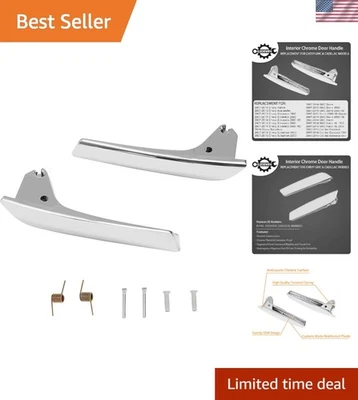 Durable Chrome Door Handle Set for Cadillac Escalade & Chevy Suburban 2007-2014 Foto 1 de 4