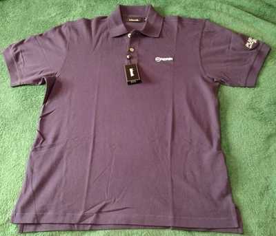 Camisa de golf Pepsi estilo polo Ashworth para hombre talla mediana azul marino Foto 1 de 4