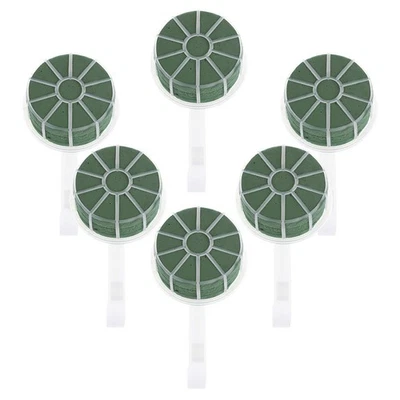  Soporte de flores para ramo de novia de 6 piezas para soportes artificiales con mango Foto 1 de 4