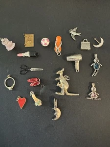 Lote de Colgantes y Dijes para Fabricación de Joyas o Dijes Collar 18 Piezas. ¡Raro!! - Imagen 1 de 6