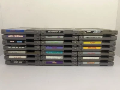 Lot Of 21 NES Games Nintendo Entertainment System Vintage Tested And Working - Image 1 of 4