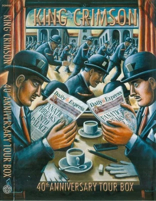 KING CRIMSON 40th Anniversary Tour Box NEW SEALED Robert Fripp Adrian Belew Foto 1 de 2