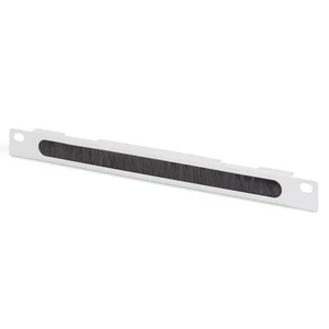 DIGITUS Professional 0,5HE Kabelbürstenleiste 10" Kabelzuführung 254 mm Grau - Bild 1 von 5