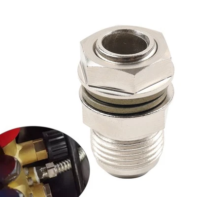 10AN auf M18x1 5 mm Turbo-Ölwanne/Ölsumpf-Rücklauf-Ablassadapter  Spundanschluss - Image 1 of 4