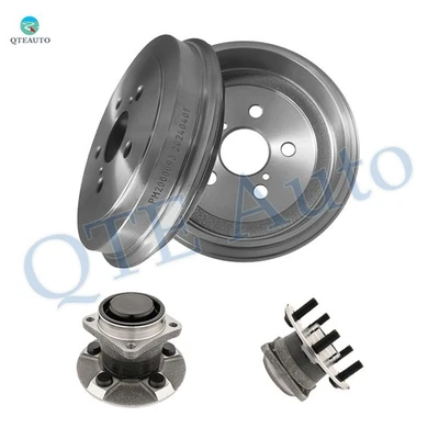 4 rotores de freno traseros de 200 mm - conjunto de cojinete de cubo de rueda para Toyota Celica 2003-2005 Foto 1 de 4