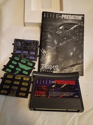 Alien Vs Predator Atari Jaguar Video Game Complete In Box- RARE CIB - Image 1 of 4